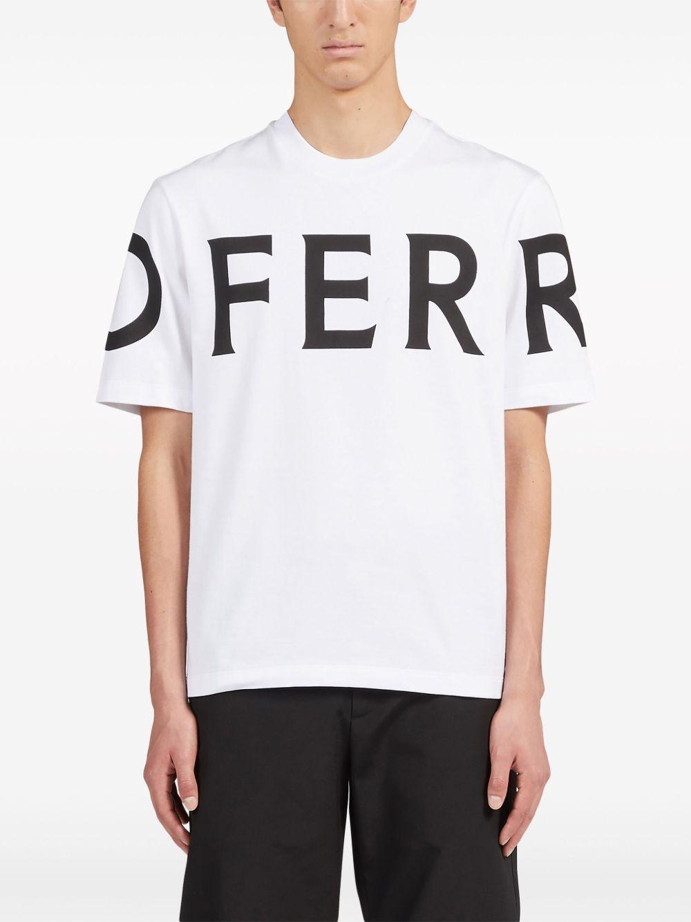 logo-print cotton T-shirt  Product Image