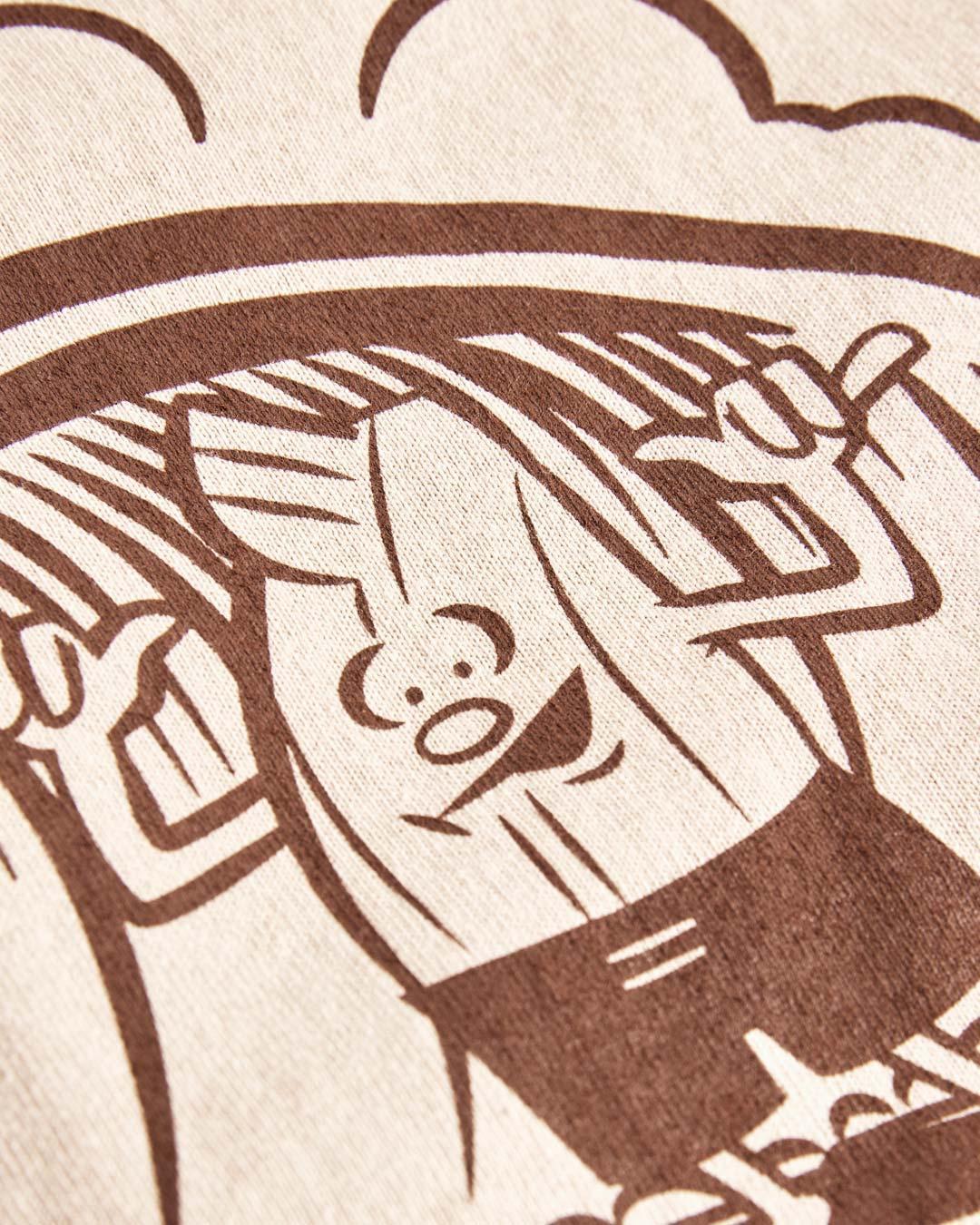 Surfin' Birdie T-Shirt - Sand Male Product Image