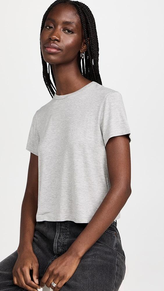 AGOLDE Adine Shrunken Tee | Shopbop Product Image