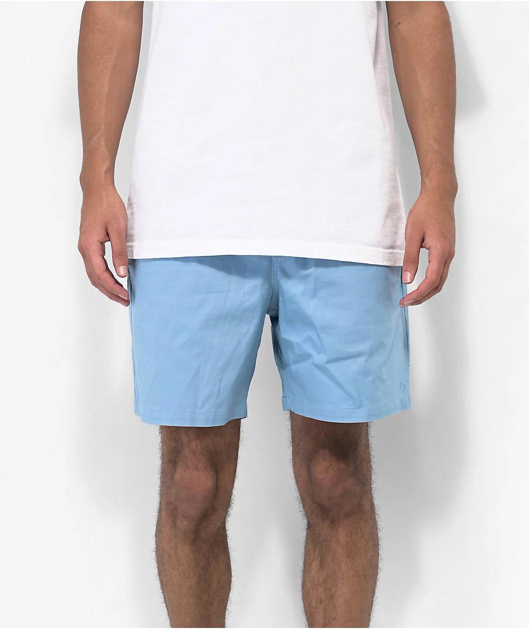 Empyre Dixon Light Blue Shorts Product Image