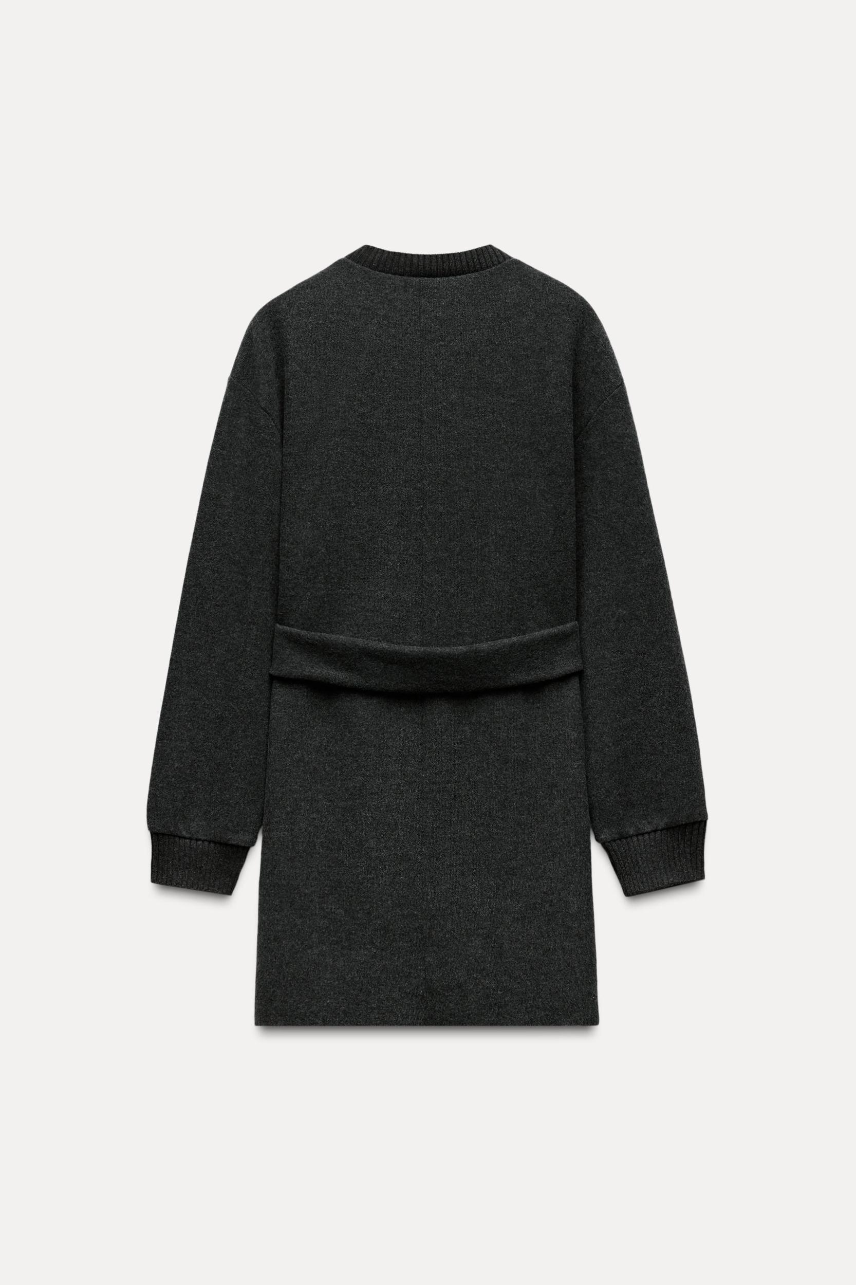 BELTED SOFT FEEL DRESS Product Image