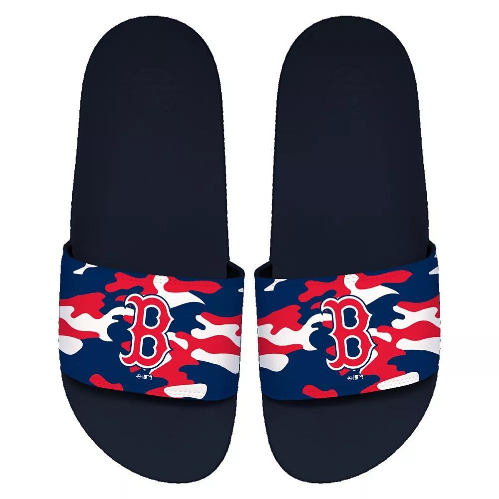 Mens ISlide Boston Red Sox Camo Motto Slide Sandals Blue Product Image