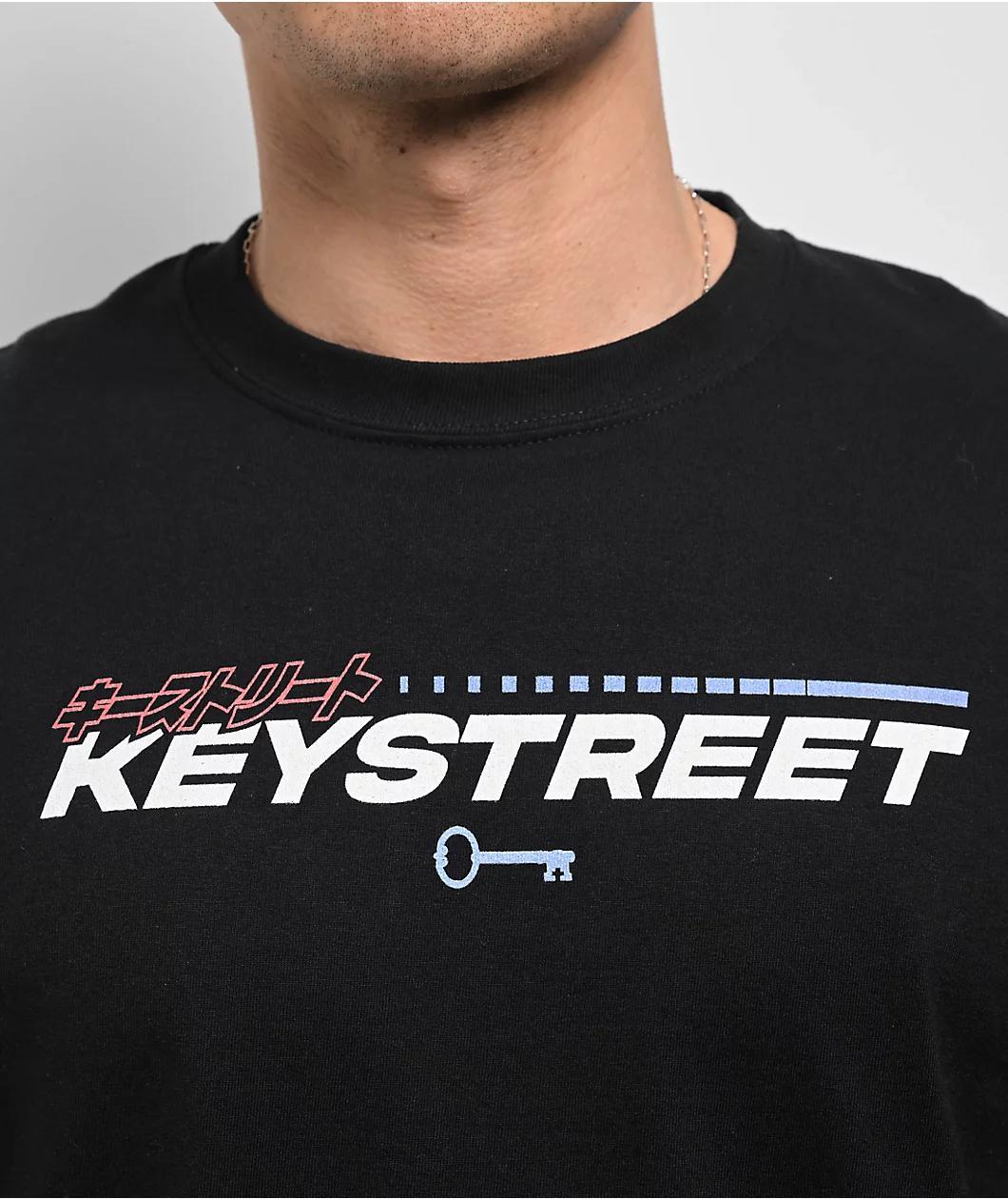Key Street Send It Black T-Shirt Product Image