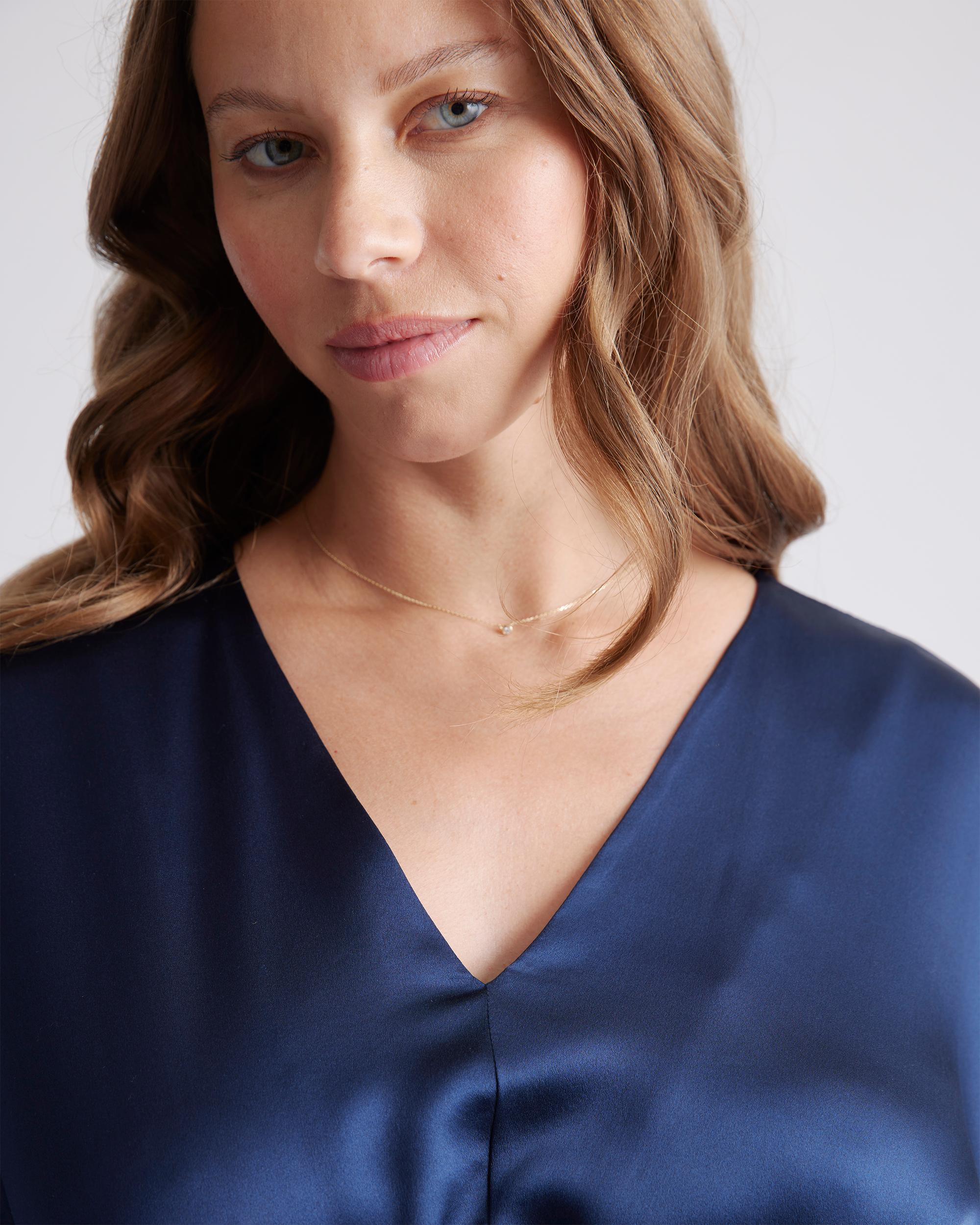 Quince | Women's Maternity Dress Size XL, Silk Product Image