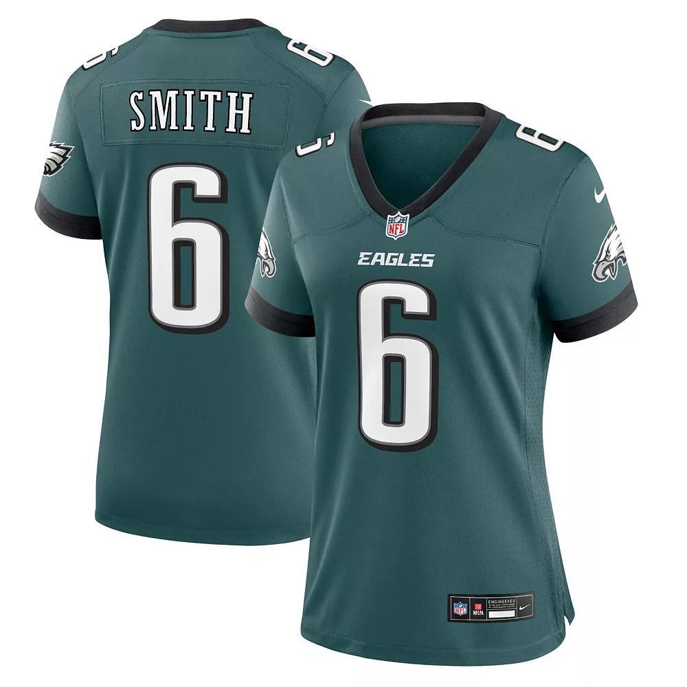 Women's Nike DeVonta Smith Kelly Green Philadelphia Eagles Alternate Player Game Jersey, Size: Small Product Image