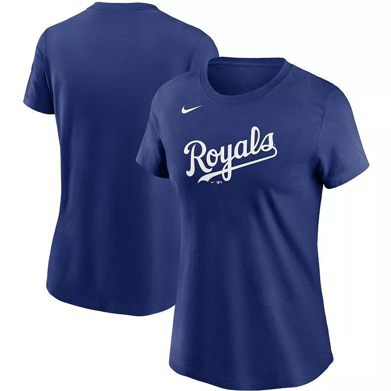 Women's Nike Navy Tennessee Titans Logo Essential T-Shirt, Size: XL, Blue Product Image
