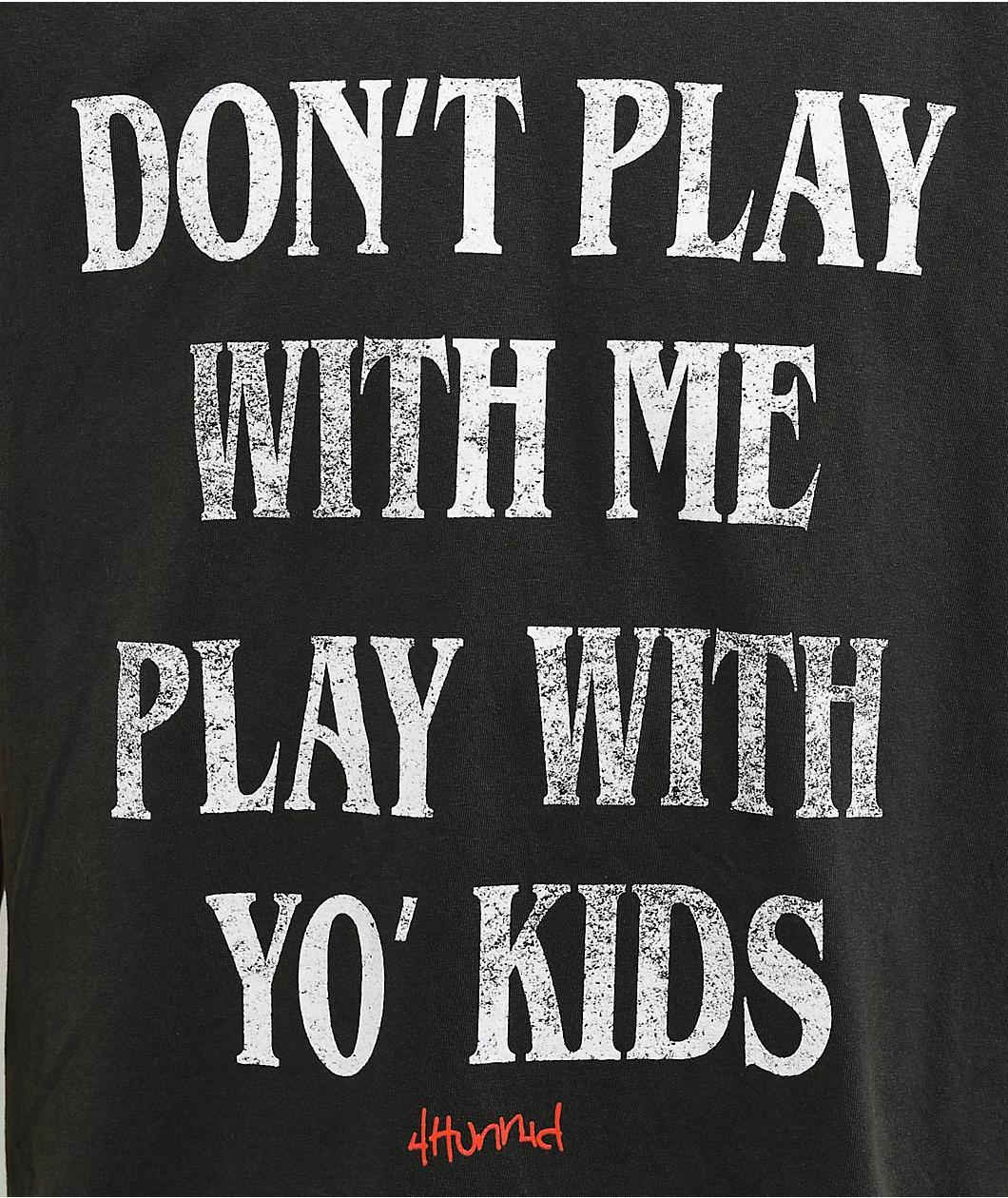 4Hunnid Play Vintage Black Tank Top Product Image