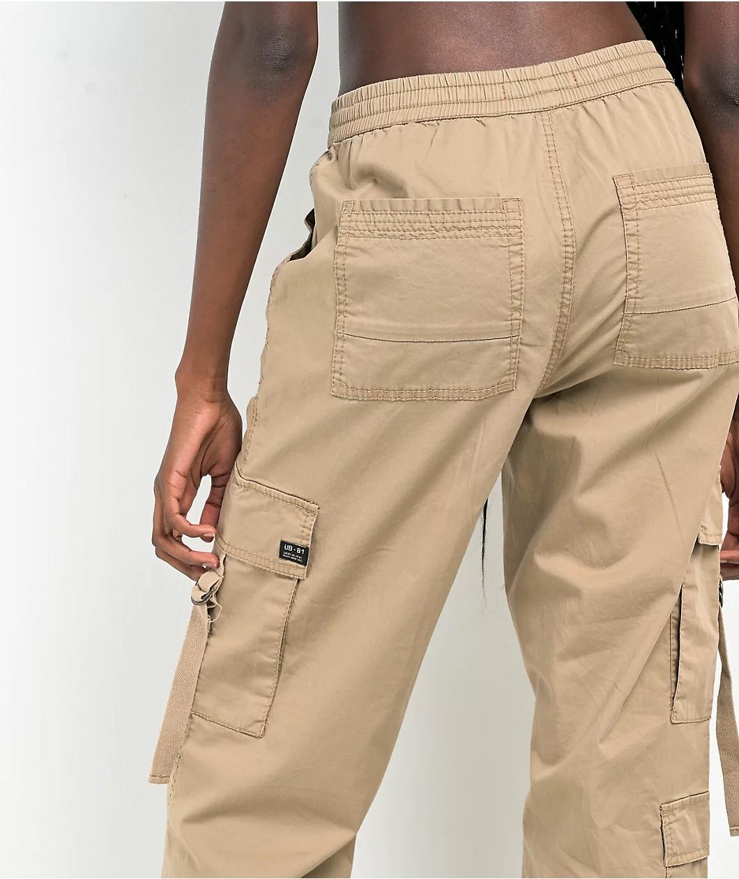 Unionbay Trevor Sandy Brown Cargo Pants Product Image