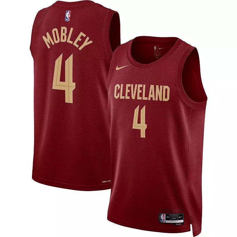 Unisex Nike Evan Mobley Burgundy Cleveland Cavaliers Swingman Jersey - Icon Edition, Men's, Size: Small, Med Re Product Image