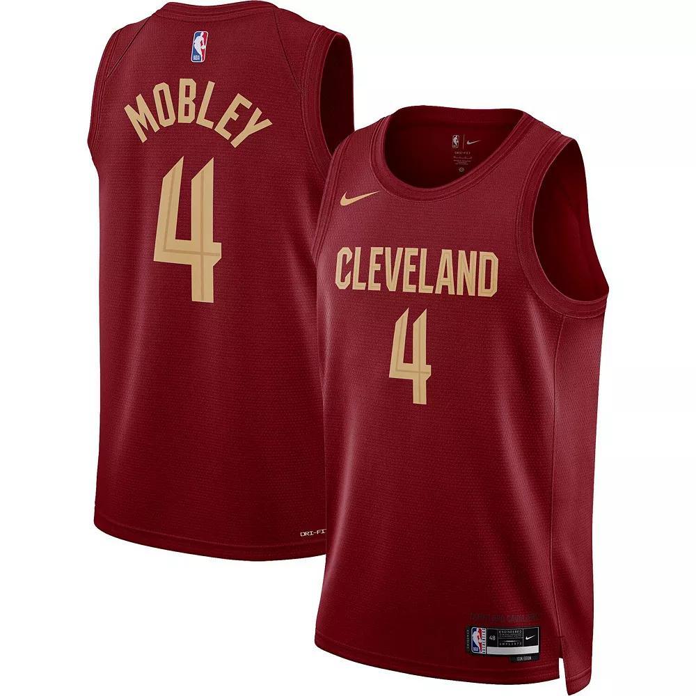 Unisex Nike Evan Mobley Burgundy Cleveland Cavaliers Swingman Jersey - Icon Edition, Men's, Size: Small, Med Re Product Image