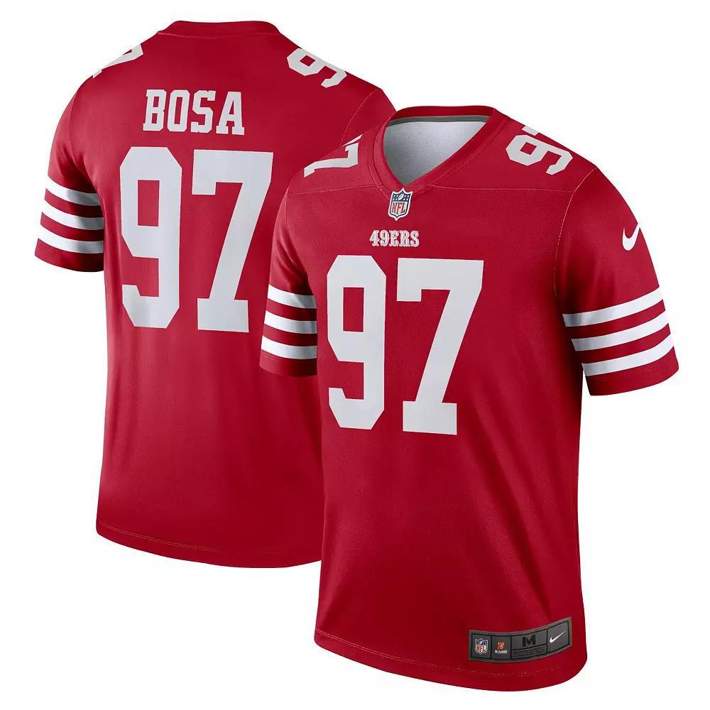 Men's Nike Nick Bosa Scarlet San Francisco 49ers Legend Jersey, Size: XL, Red Product Image