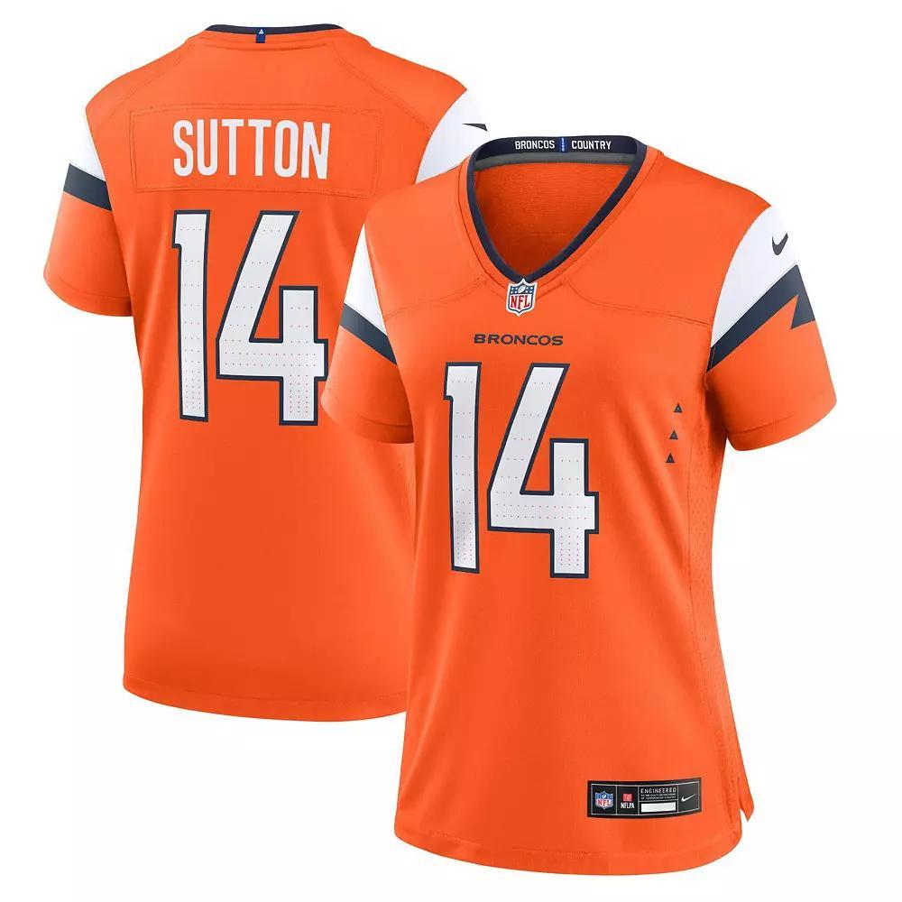 Courtland Sutton Denver Broncos Nike Women's NFL Game Football Jersey Product Image