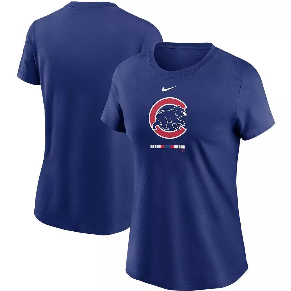 Women's Nike Royal Chicago Cubs Legacy T-Shirt, Size: XS, Blue Product Image