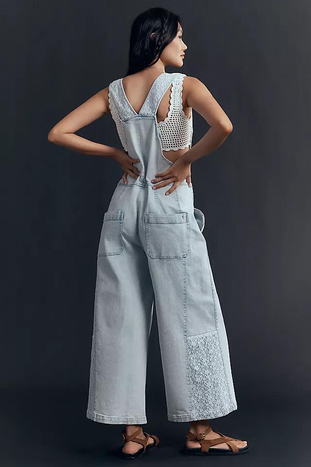Pilcro Front-Zip Wide-Leg Jumpsuit Product Image