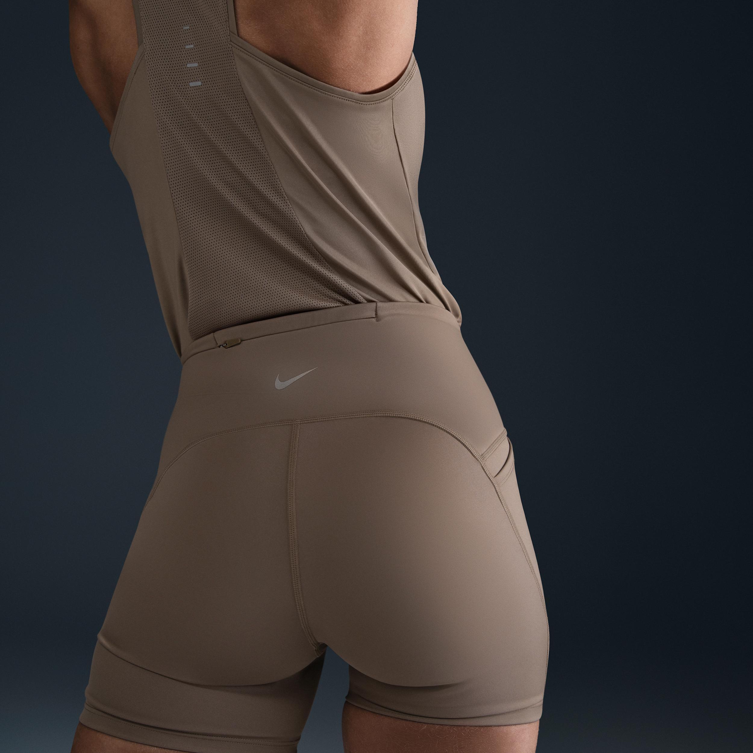 Nike Women's Swift High-Waisted 4" Tight Running Shorts with Pockets Product Image