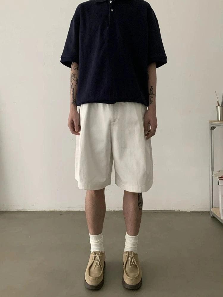 RT No. 18831 DOUBLE PLEATED CASUAL SHORTS Product Image