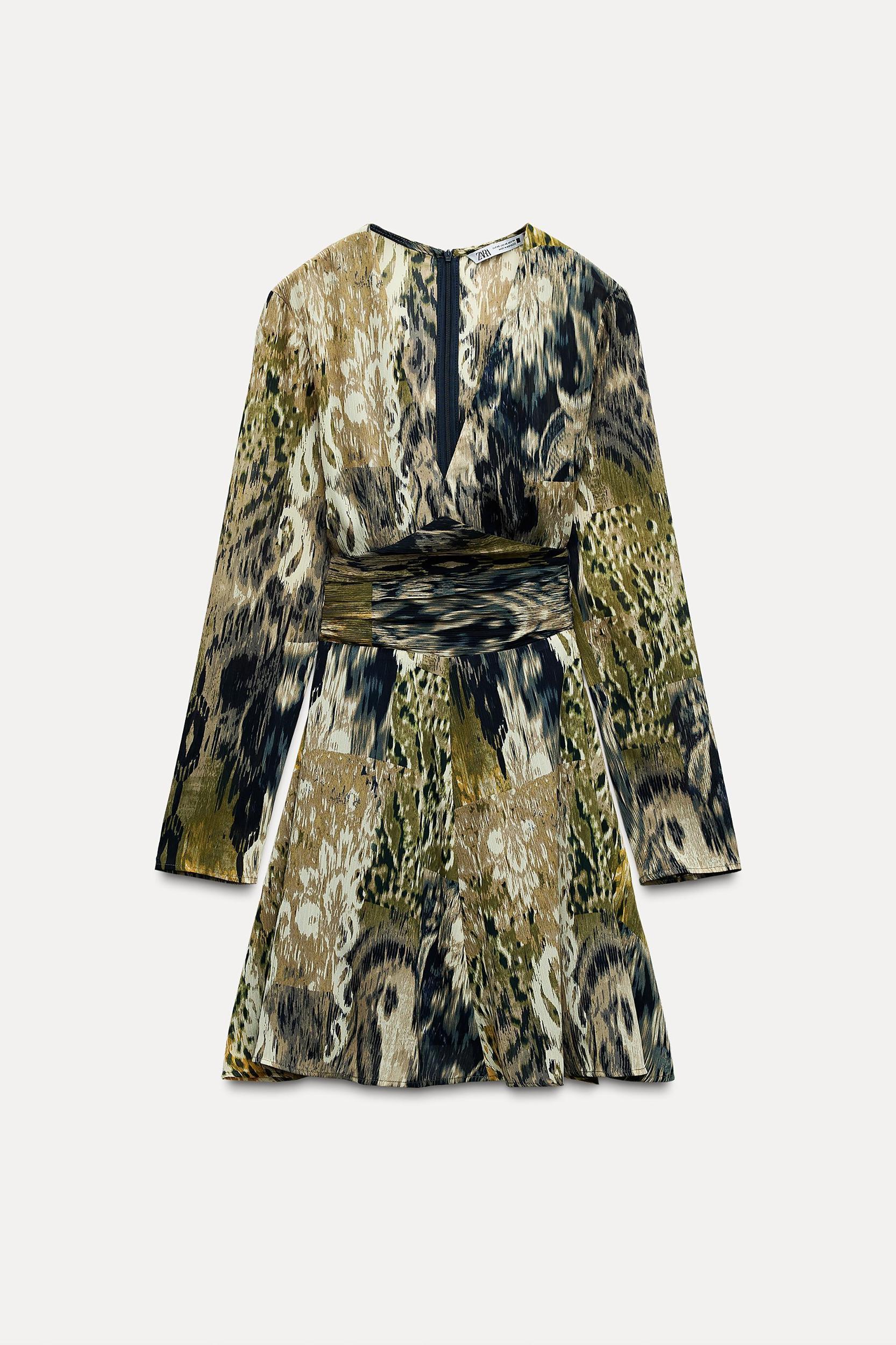 PRINTED MINI DRESS Product Image