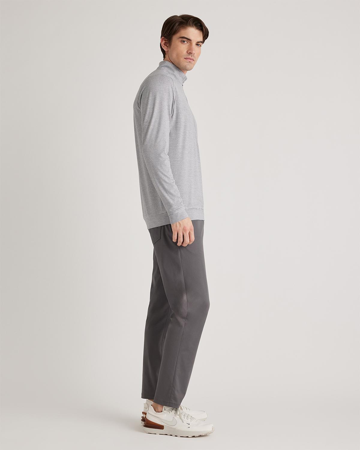 Quince | Men's Performance Jersey Golf Quarter Zip Sweaters Size XL, Recycled Polyester Product Image