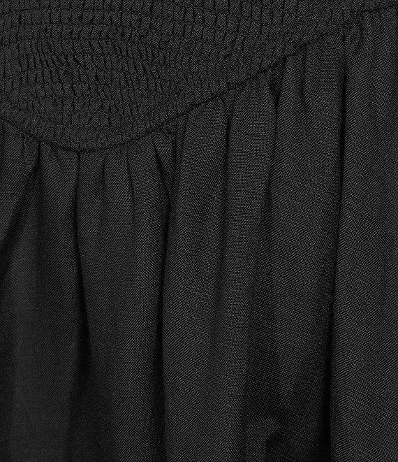 Antonio Melani Essie Linen Blend Square Neck Sleeveless Smocked Dress Product Image