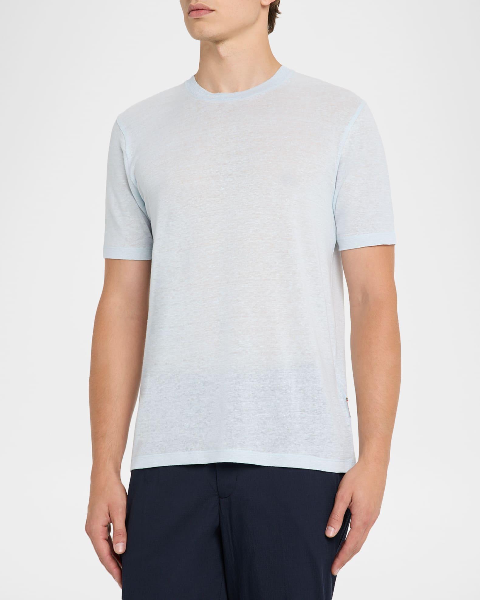 Men's OB Linen Stretch Crewneck T-Shirt Product Image
