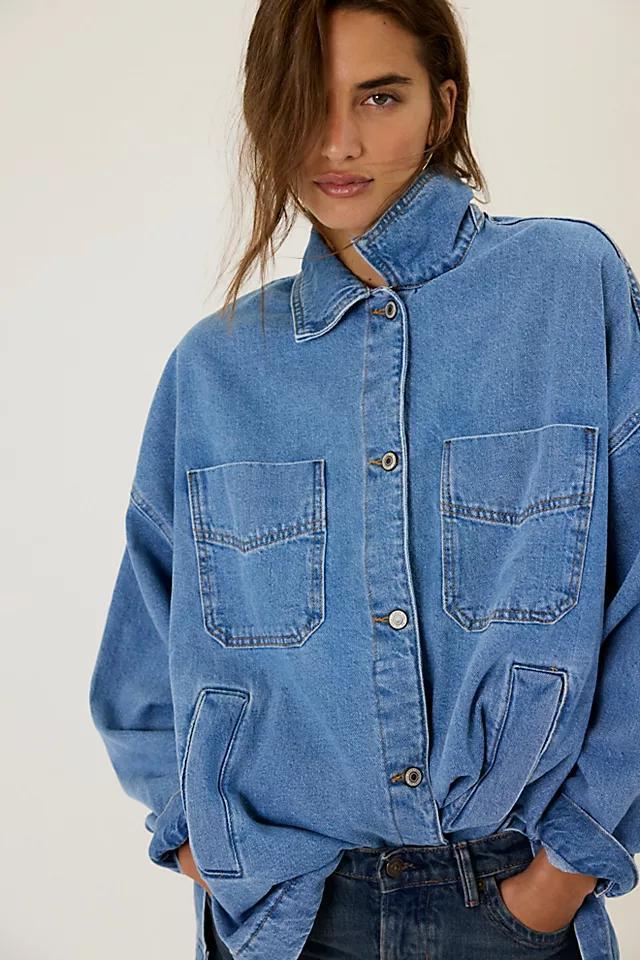We The Free Madison City Denim Jacket Product Image