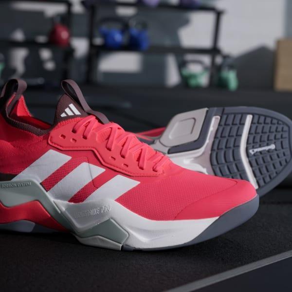 adidas Rapidmove ADV 2 HIIT training shoes Halo Silver 8 Mens Product Image
