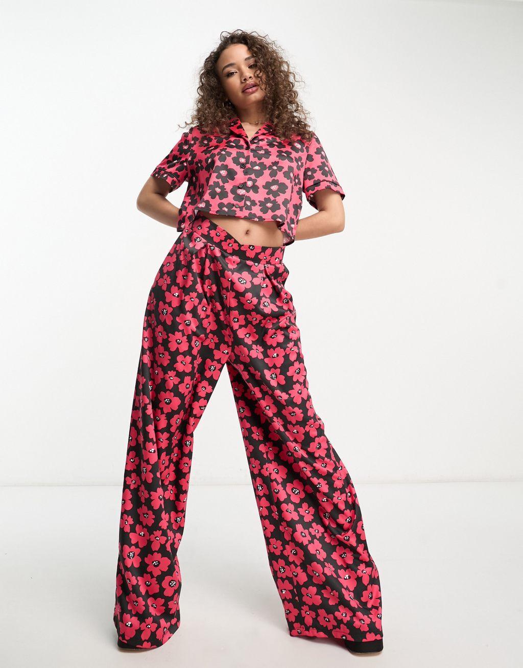 Flounce London wide leg pants Product Image