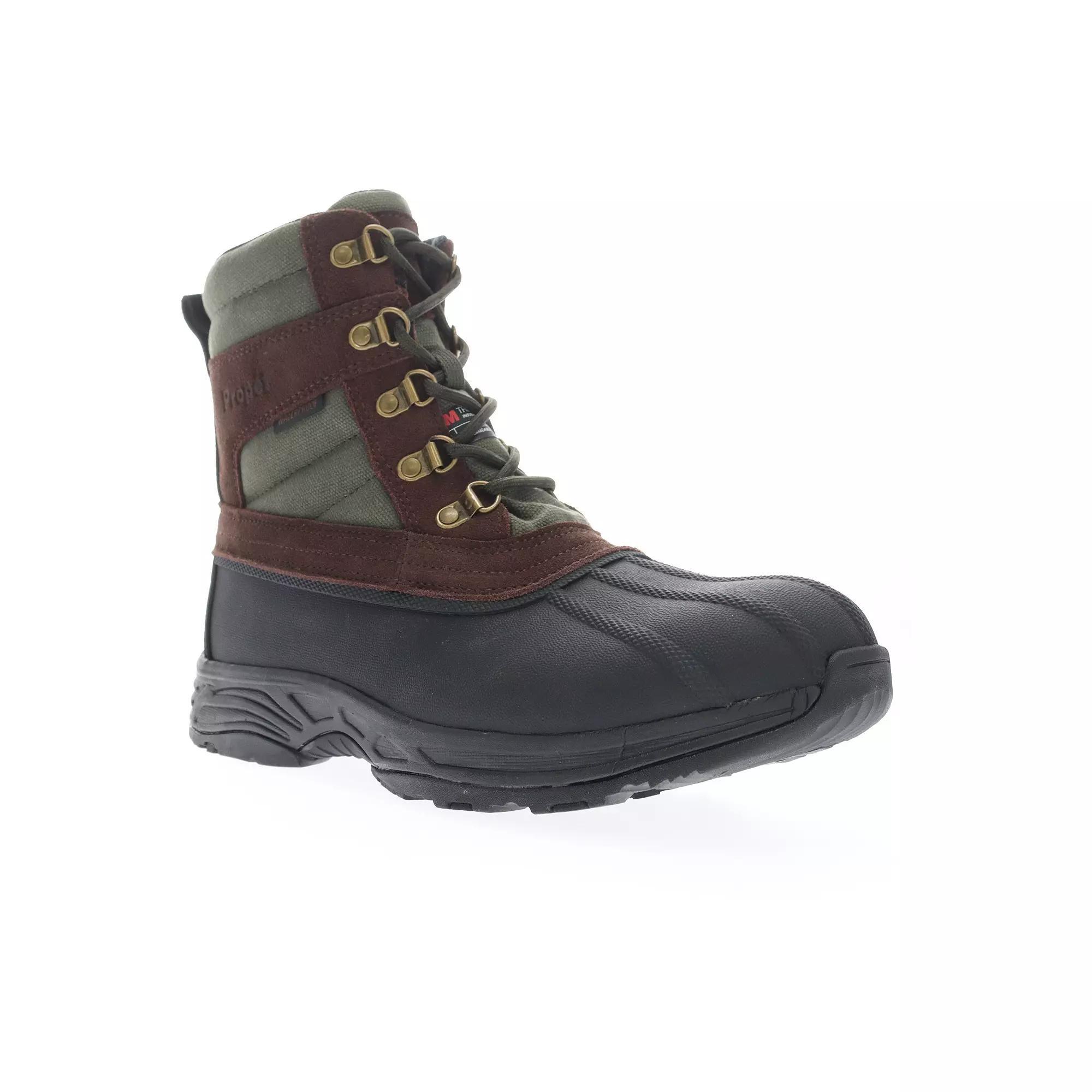 Propet Cortland Men's All-Weather Boots, Size: 11.5 XXW, Brown Olive Product Image