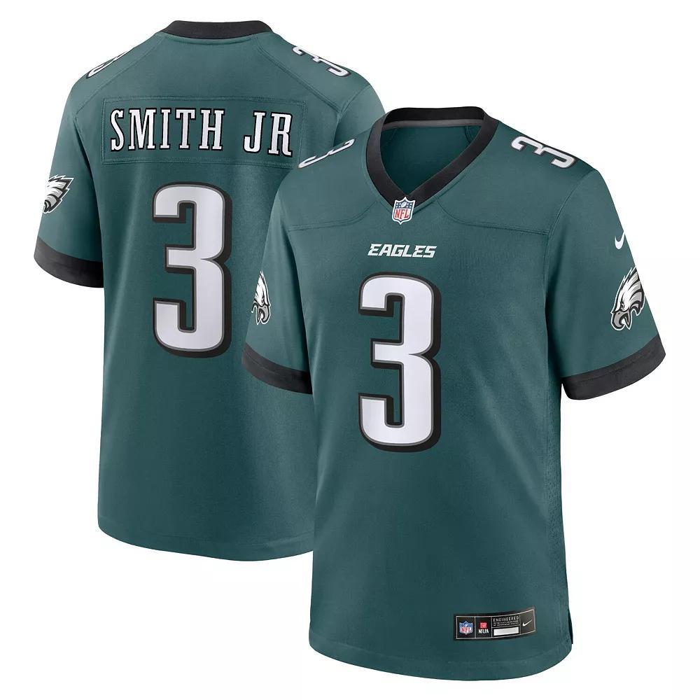 Men's Nike Nolan Smith Midnight Green Philadelphia Eagles Team Game Jersey, Size: 2XL Product Image