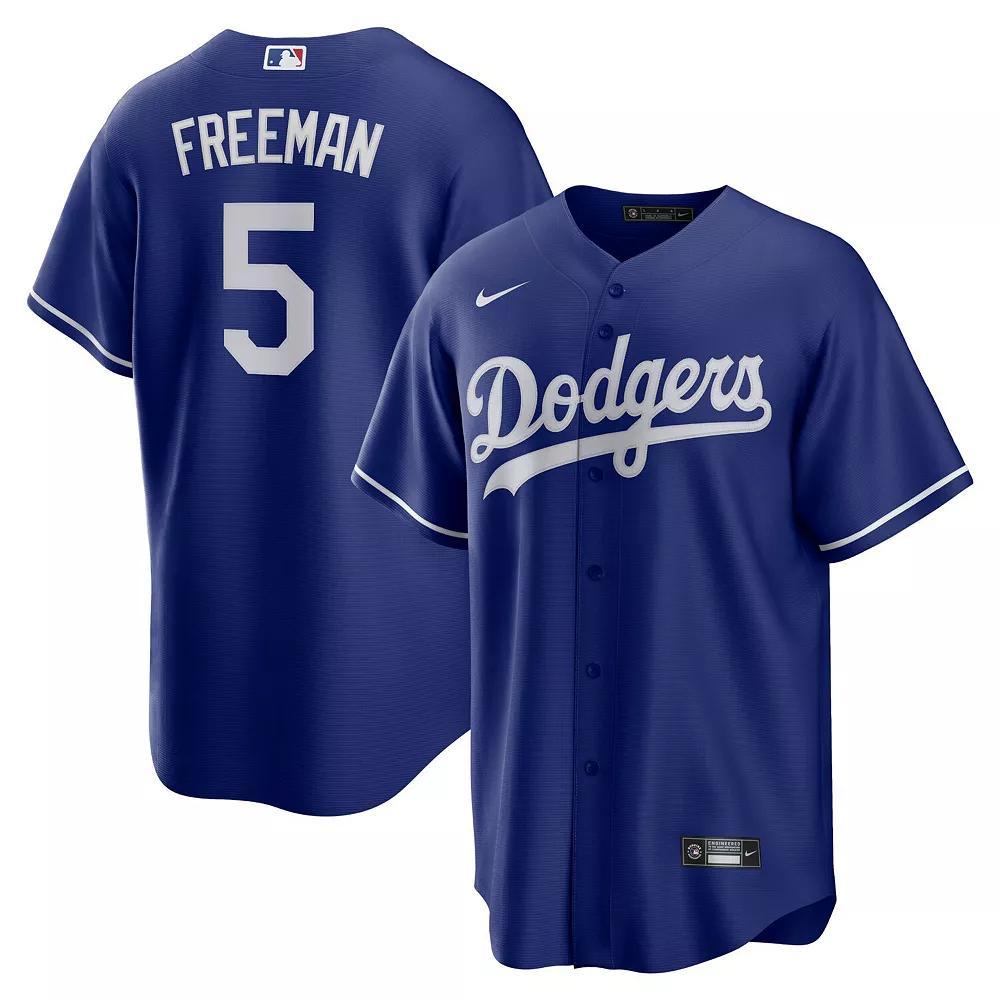 Mens Nike Clayton Kershaw Royal Los Angeles Dodgers Big & Tall Alternate Replica Player Jersey Product Image