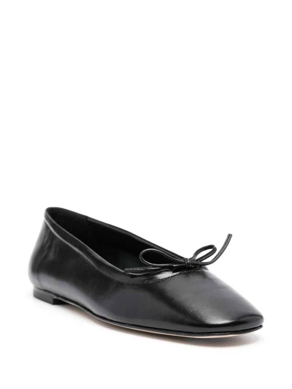 Delfina leather ballerina shoes Product Image
