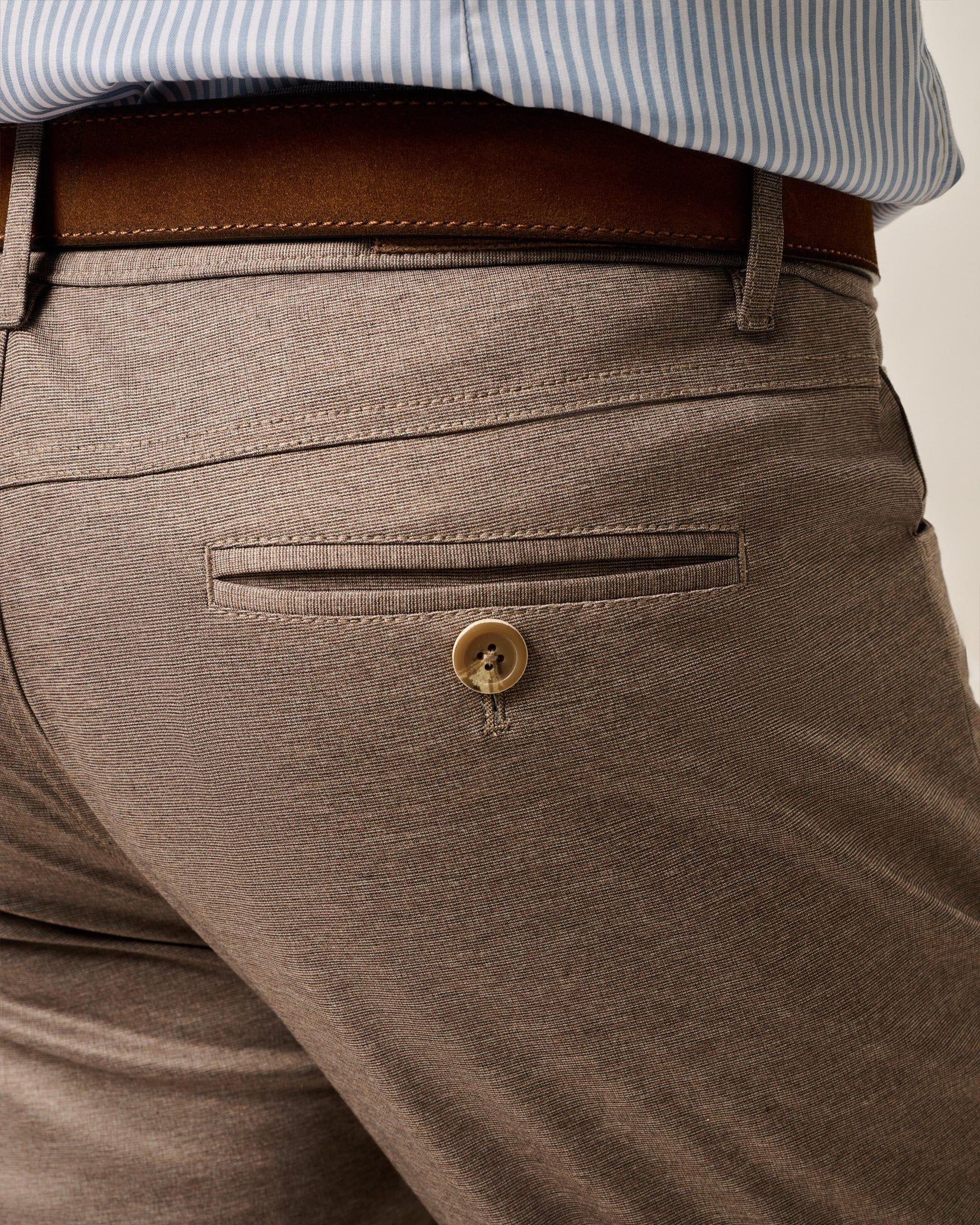 Stretch Knit 5-Pocket Pant - Santa Barbara Male Product Image