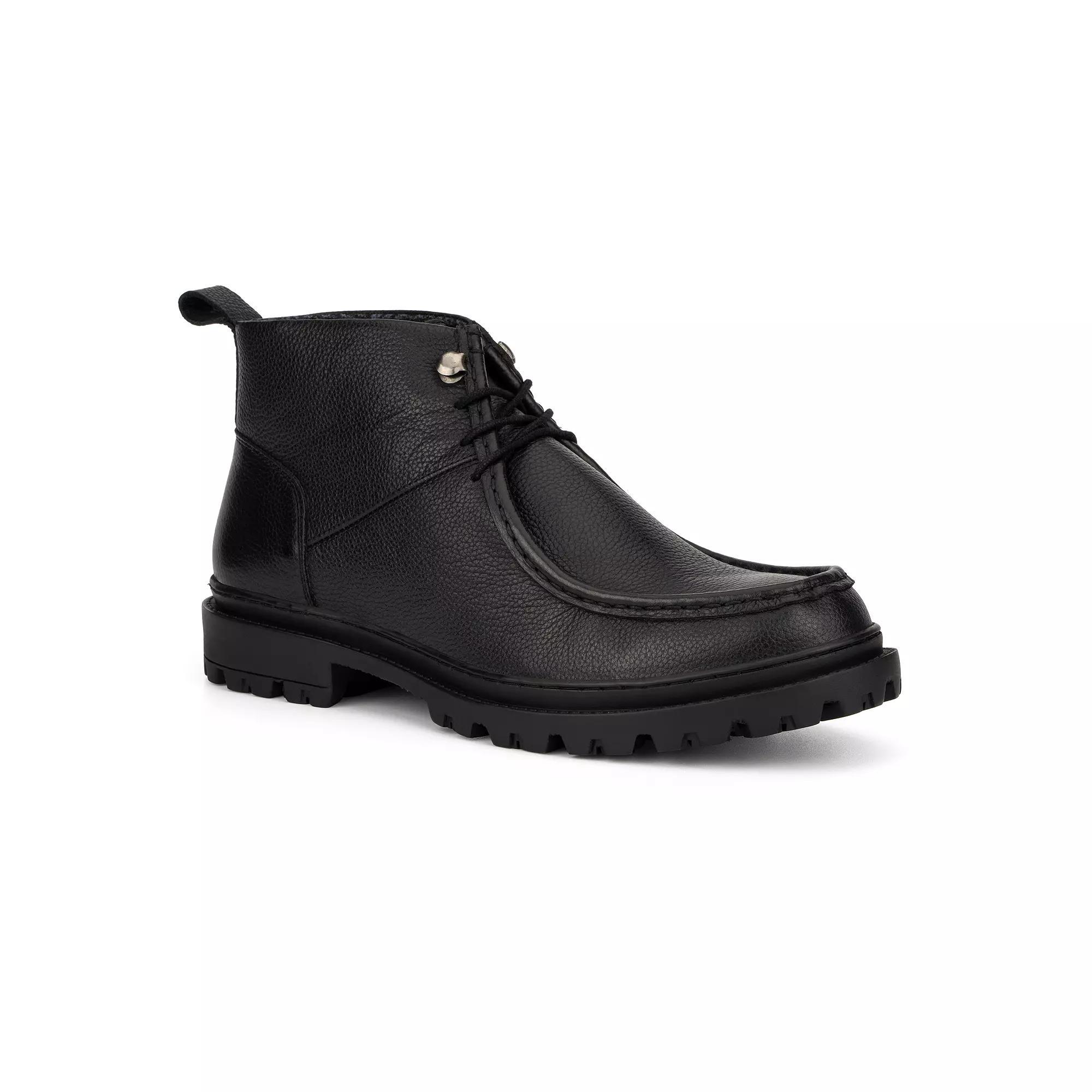 Reserved Footwear Positron Men's Leather Chukka Boots, Size: 9, Black Product Image