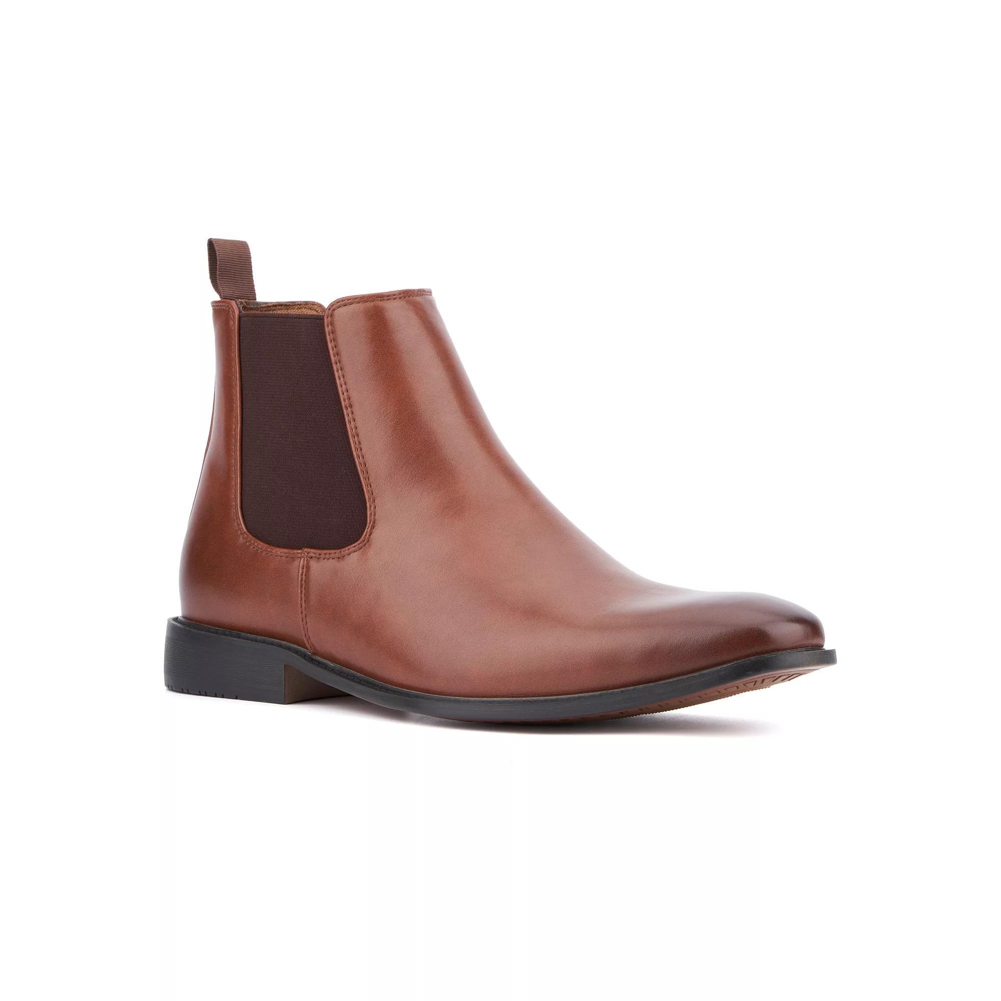 New York & Company Harrison Chelsea Mens Boots Red Product Image