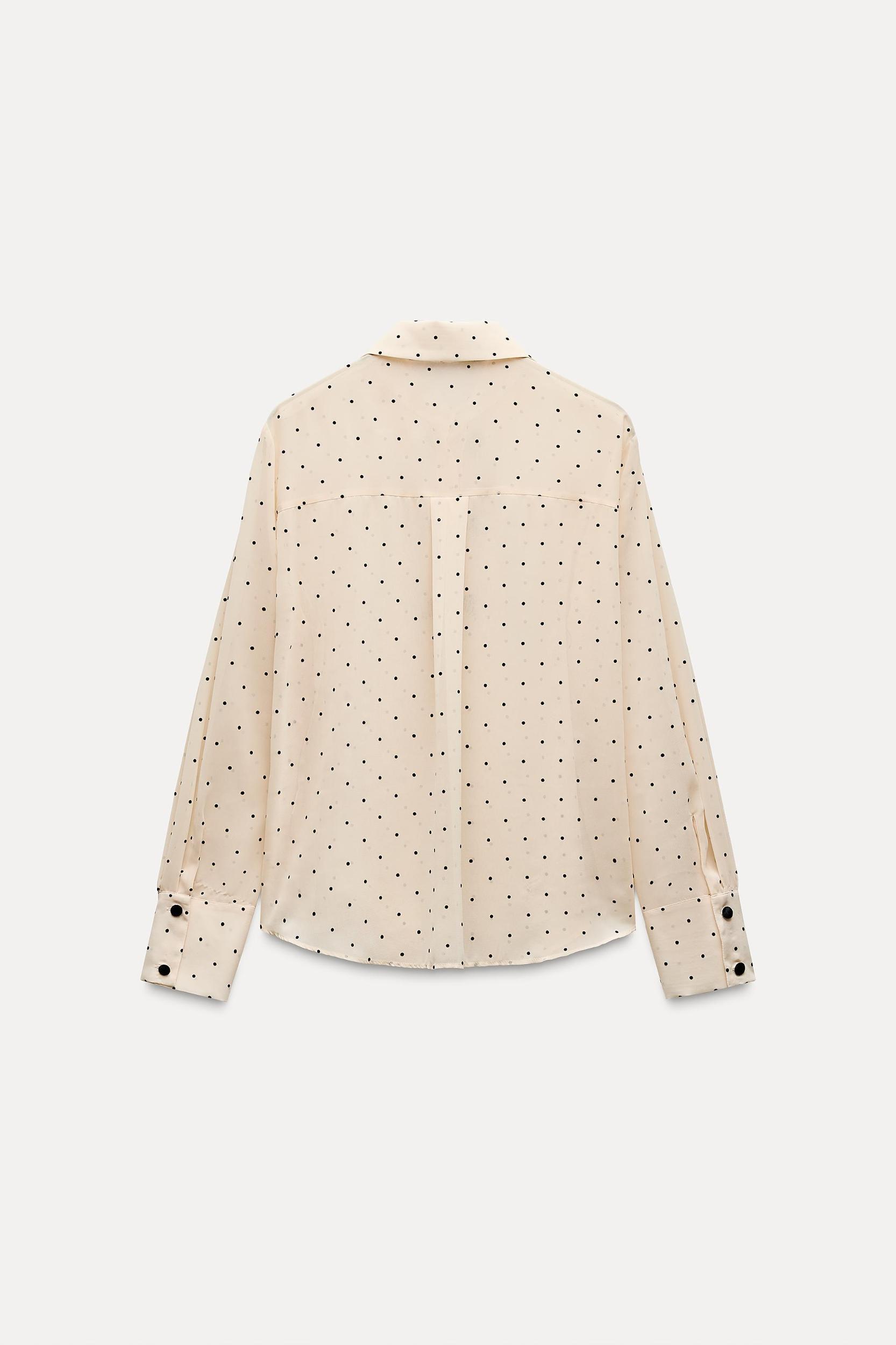 POLKA DOT BOWS SHIRT Product Image