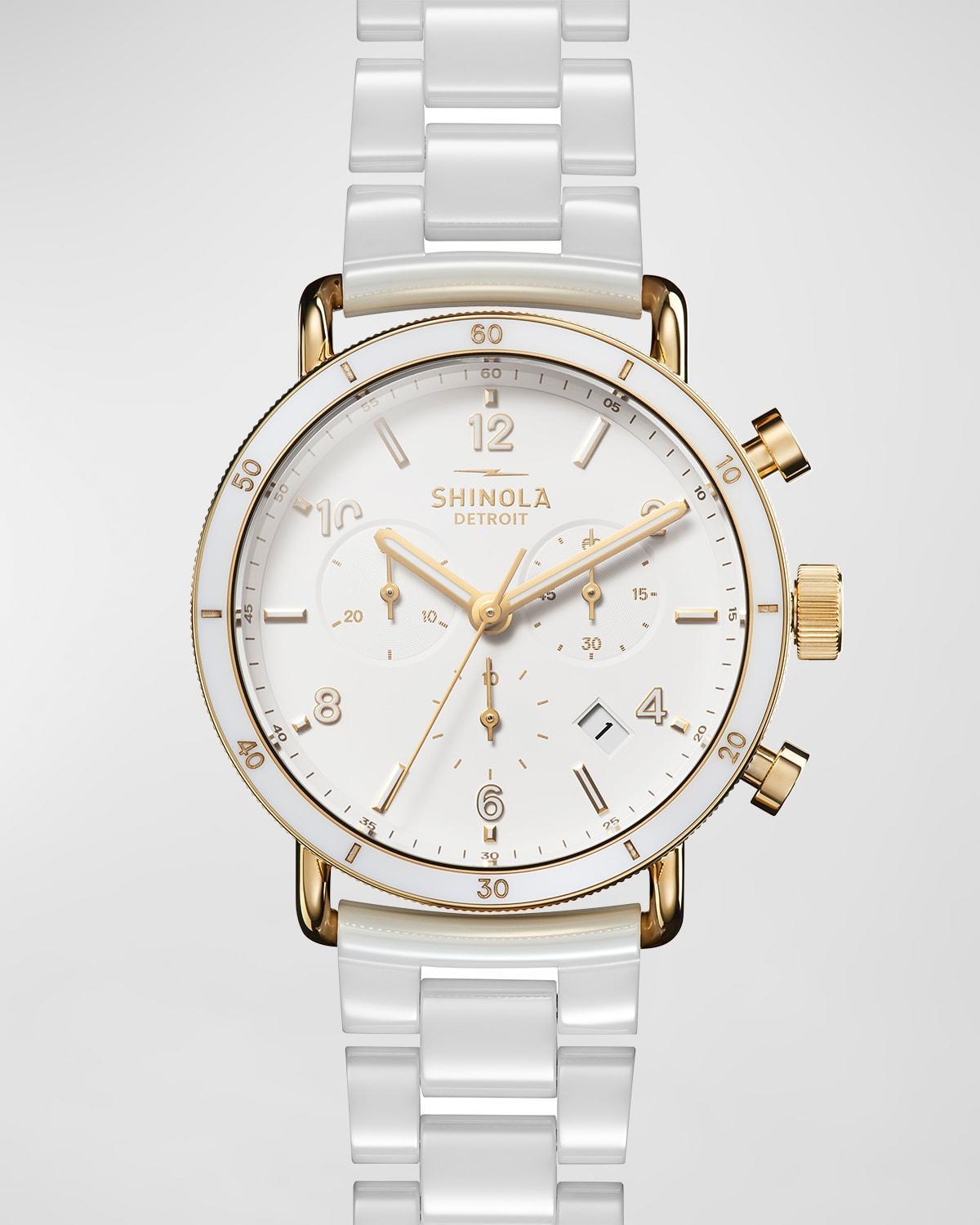 Canfield Sport Ceramic Bracelet Watch, 40mm Product Image