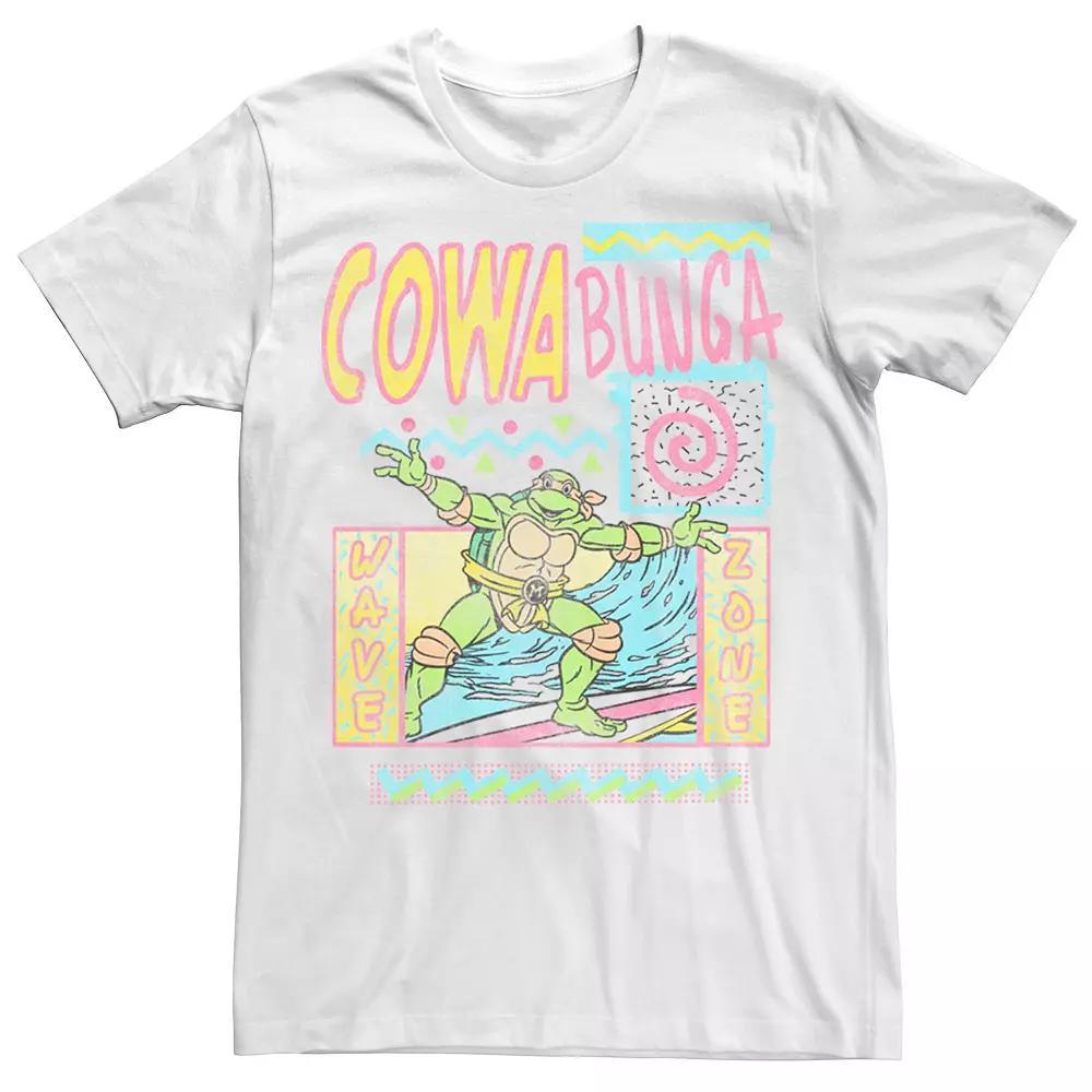 Men's Nickelodeon Teenage Mutant Ninja Turtles Retro Surfin' Graphic Tee, Size: XL, White Product Image