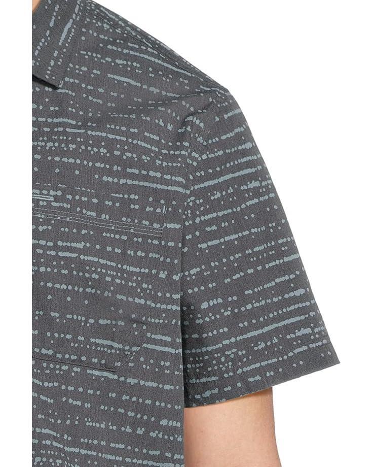 Lakewashed Performance Button Front Shirt Short Sleeve Traditional Fit Print Product Image