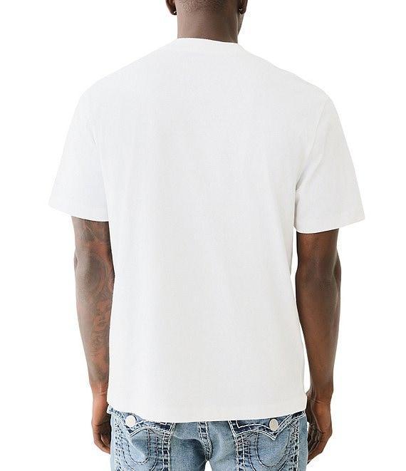 True Religion Reflect Arch Short Sleeve Embroidered Signature Logo T-Shirt Product Image