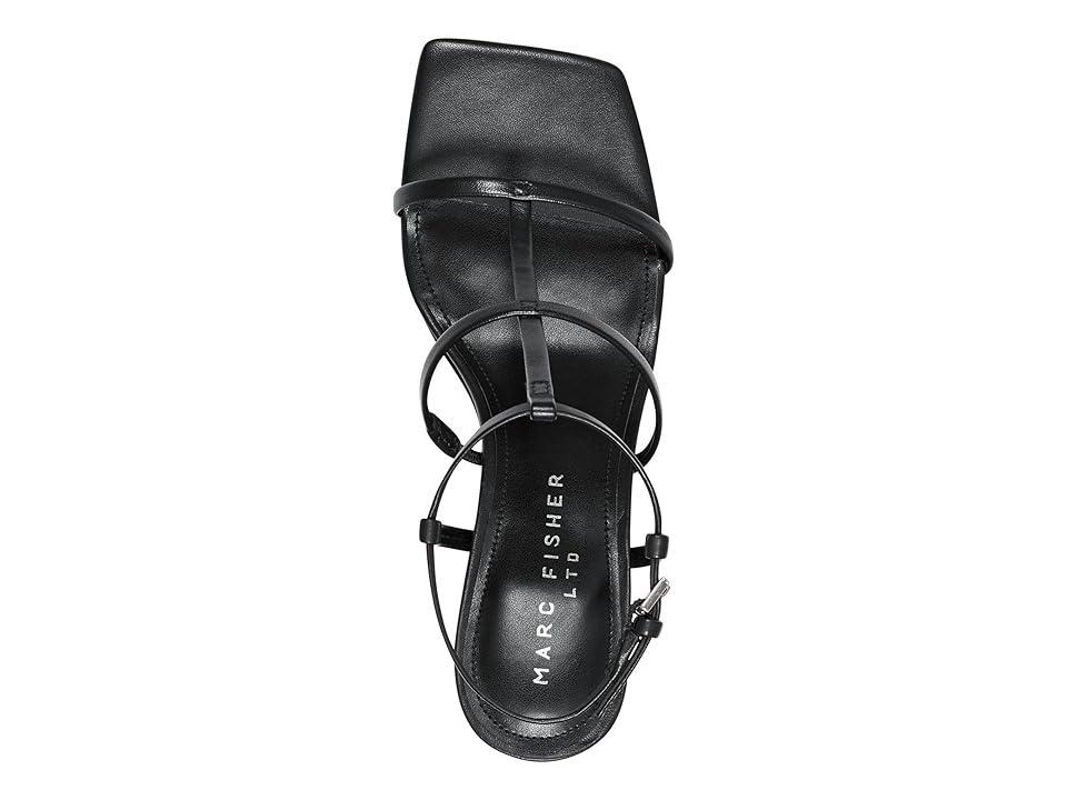 Leather T-Strap Slingback Sandals Product Image