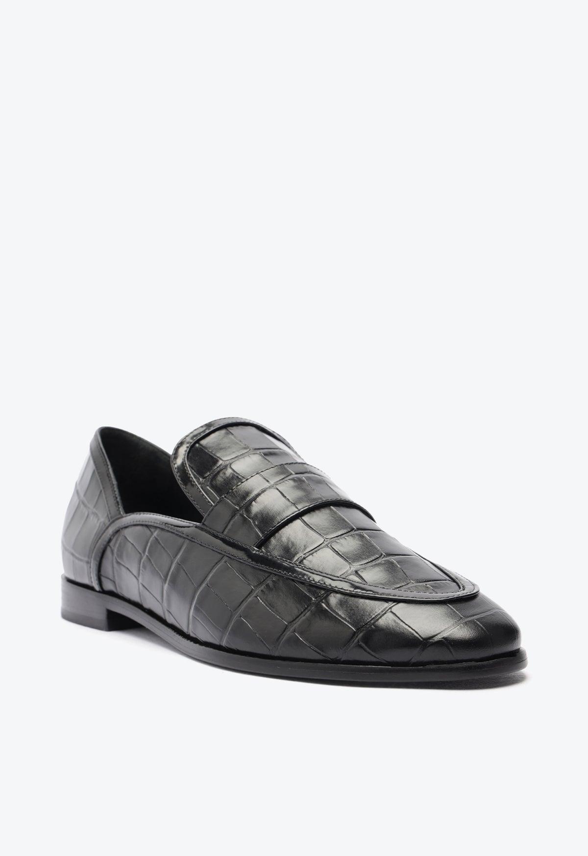 Maurice Croco Embossed Flat Product Image