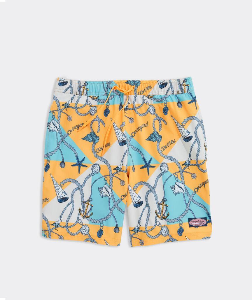 7 Inch Printed Chappy Swim Trunks Product Image