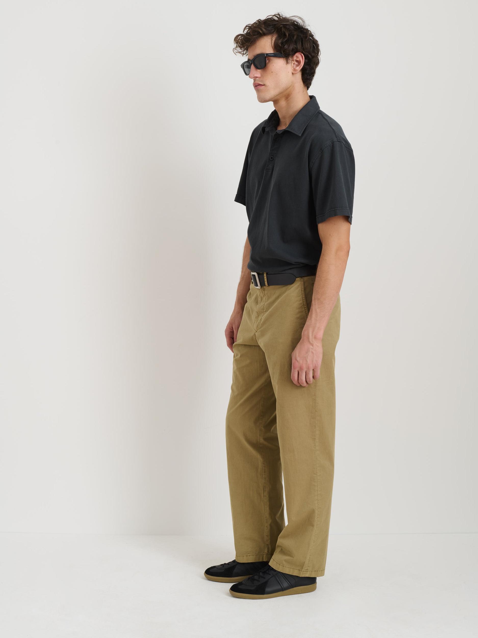 Lucas Polo In Indigo Stripe Product Image