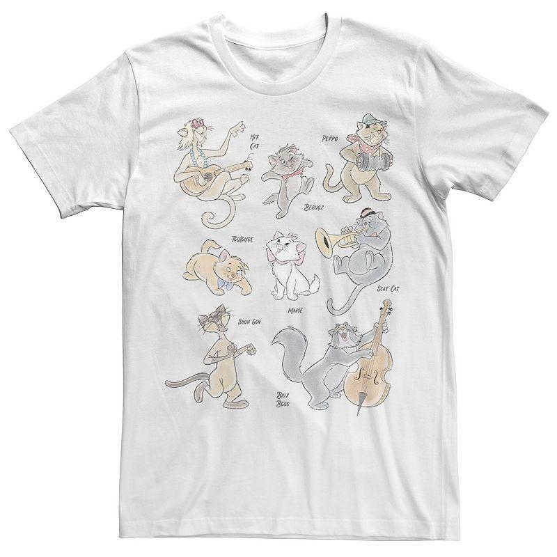 Disneys The Aristocats Mens All The Cats Tee Product Image