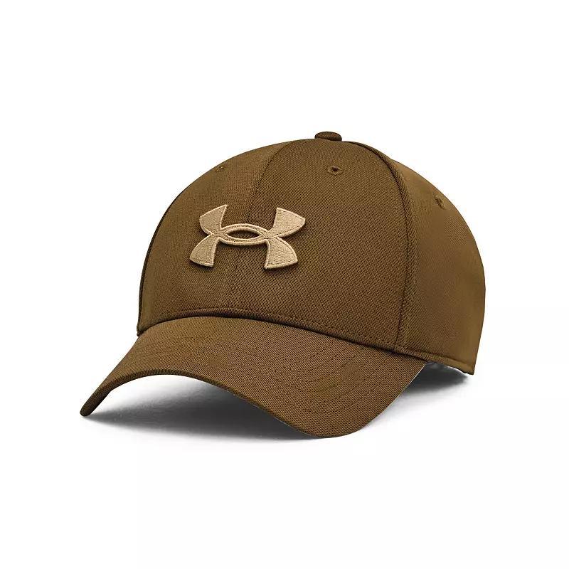 Men's Under Armour Blitzing Stretch-Fit Hat, Size: Medium/Large, Black Black Product Image