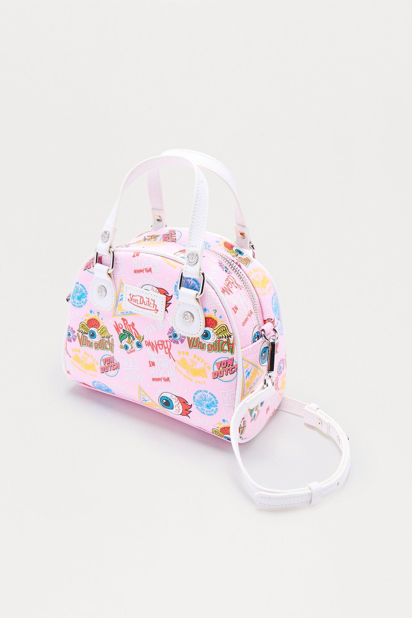 Eyes On Me Von Dutch Handbag - Pink Female Product Image