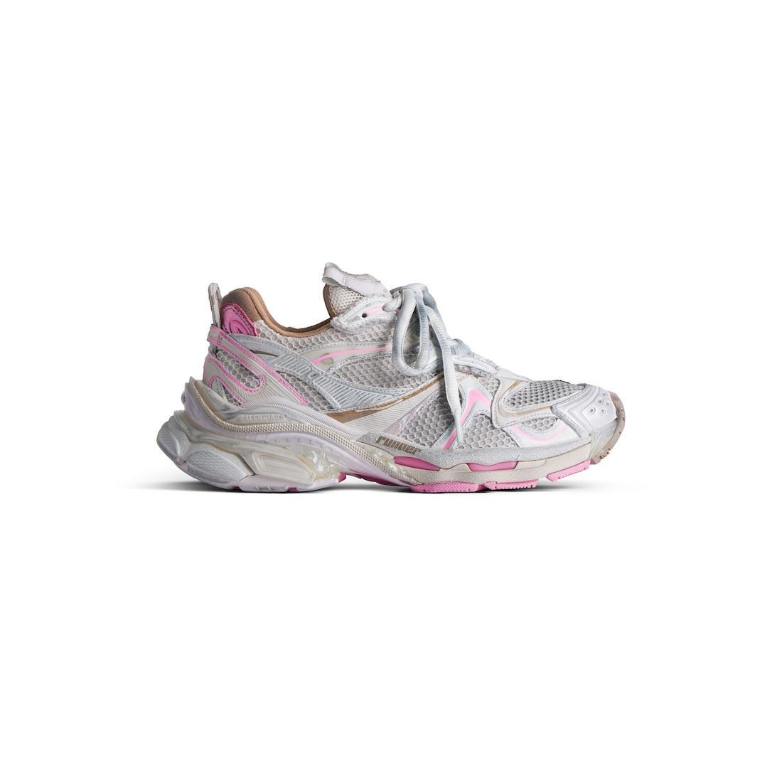 Women's Runner 2.0 Sneaker  in Taupe/pink Product Image