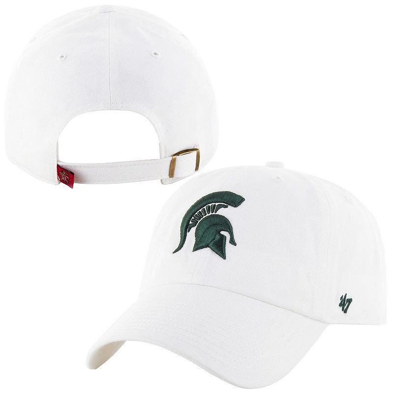 Michigan State Spartans 47 Brand Clean Up Adjustable Hat Product Image