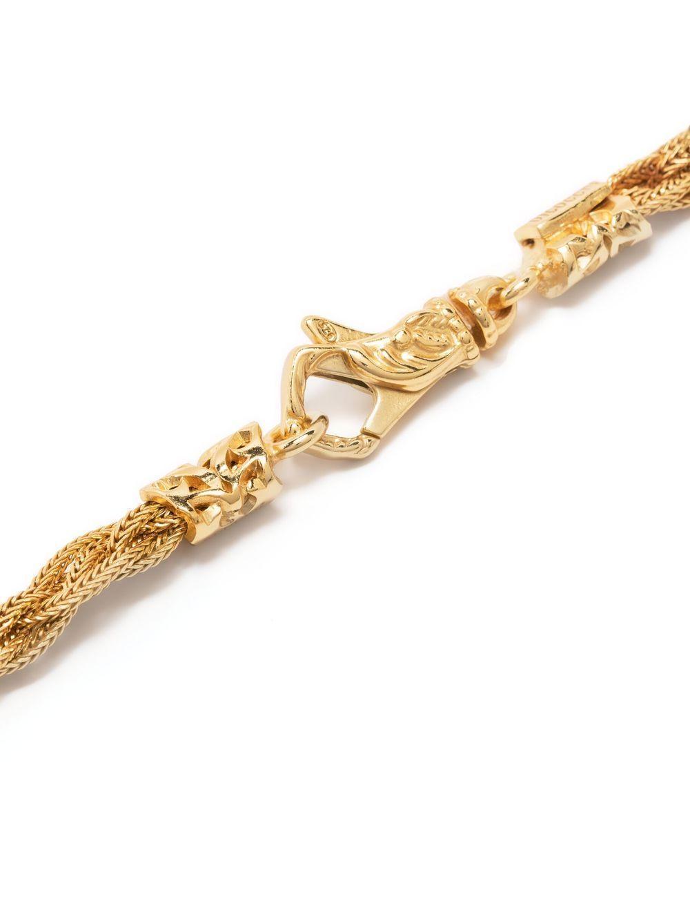 Gold Plated Celtic Braid Necklace Product Image