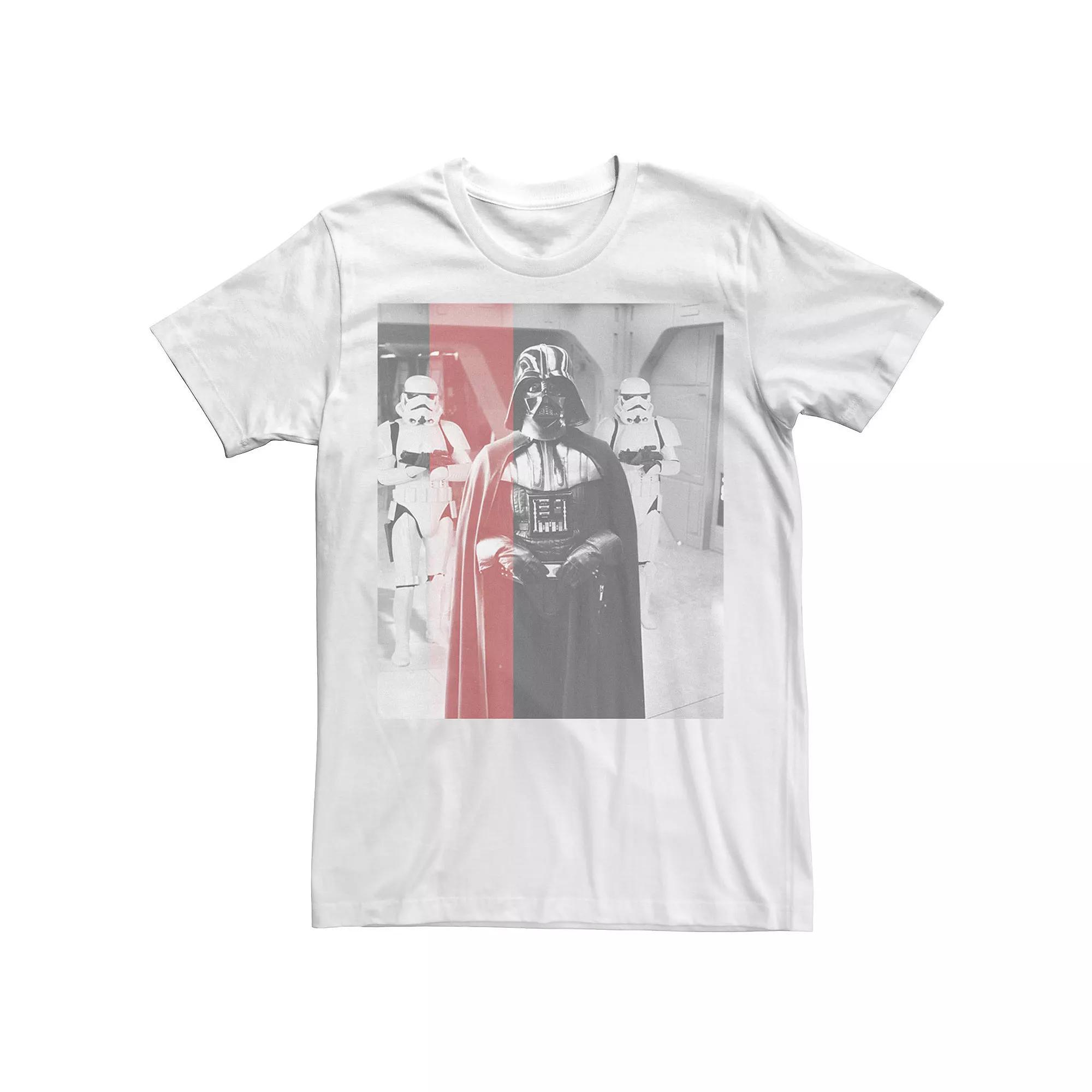 Men's Star Wars Darth Vader Vintage Poster Tee, Size: XL, White Product Image